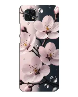 Чохол для Samsung Galaxy A22 5G з картинкою «Ніжня сакура та краплі» Чохол для Samsung Galaxy A22 5G з картинкою «Ніжня сакура та краплі»