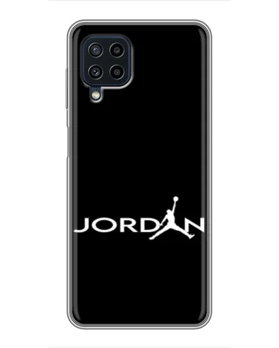 Чохол для Samsung Galaxy A22 з картинкою «Jordan White Logo» Чохол для Samsung Galaxy A22 з картинкою «Jordan White Logo»