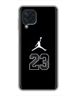 Чохол для Samsung Galaxy A22 з картинкою «Jordan Flight 23»
