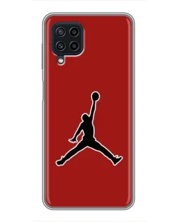 Чохол для Samsung Galaxy A22 з картинкою «Jordan Red Back»