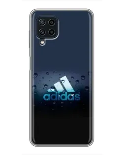 Чохол для Samsung Galaxy A22 з картинкою «Adidas Water Drops»