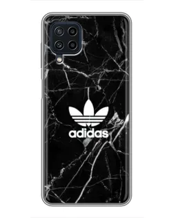 Чохол для Samsung Galaxy A22 з картинкою «Білий мармур Adidas»