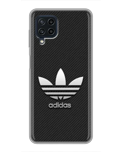 Чохол для Samsung Galaxy A22 з картинкою «Adidas Карбонова текстура» Чохол для Samsung Galaxy A22 з картинкою «Adidas Карбонова текстура»
