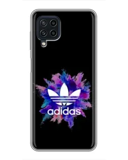 Чохол для Samsung Galaxy A22 з картинкою «Вибух фарб Adidas»