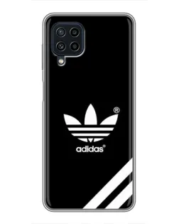 Чохол для Samsung Galaxy A22 з картинкою «Adidas з діагональними смугами»