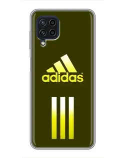 Чохол для Samsung Galaxy A22 з картинкою «Оливковий градієнт Adidas»
