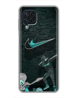 Чохол для Samsung Galaxy A22 з картинкою «Спортивний арт Nike» Чохол для Samsung Galaxy A22 з картинкою «Спортивний арт Nike»