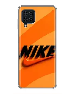 Чохол для Samsung Galaxy A22 з картинкою «Помаранчевий драйв Nike» Чохол для Samsung Galaxy A22 з картинкою «Помаранчевий драйв Nike»
