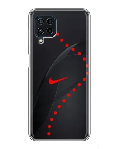 Чохол для Samsung Galaxy A22 з картинкою «Абстрактний дизайн Nike»