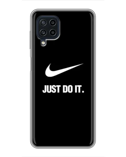 Чохол для Samsung Galaxy A22 з картинкою «Класичний принт Nike»