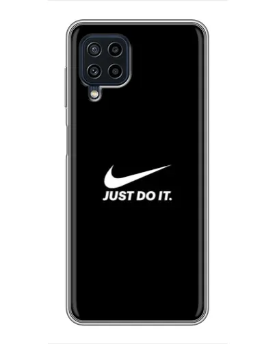 Чохол для Samsung Galaxy A22 з картинкою «Мінімалізм від Nike»