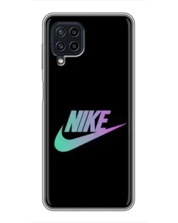 Чохол для Samsung Galaxy A22 з картинкою «Nike — міська ніч»