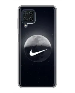 Чохол для Samsung Galaxy A22 з картинкою «Nike у стилі графіті»
