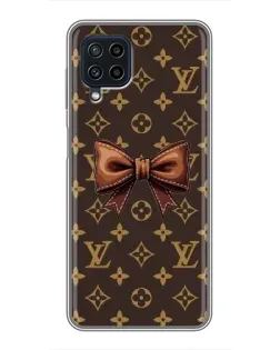 Чохол для Samsung Galaxy A22 з картинкою «LV з бантом»