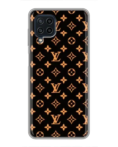 Чохол для Samsung Galaxy A22 з картинкою «Золота монограма LV» Чохол для Samsung Galaxy A22 з картинкою «Золота монограма LV»