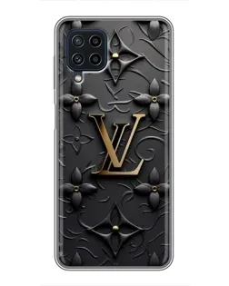 Чохол для Samsung Galaxy A22 з картинкою «Шкіряна текстура LV»