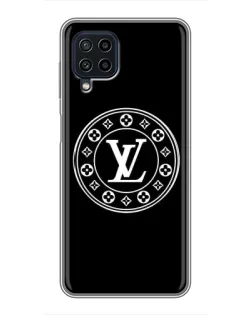 Чохол для Samsung Galaxy A22 з картинкою «LV — печатка стилю»
