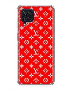 Чохол для Samsung Galaxy A22 з картинкою «Яскравий паттерн LV»