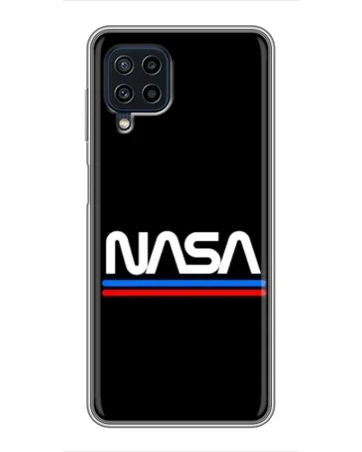 Чохол для Samsung Galaxy A22 з картинкою «NASA — класика Red Blue» Чохол для Samsung Galaxy A22 з картинкою «NASA — класика Red Blue»