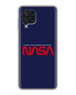 Чохол для Samsung Galaxy A22 з картинкою «NASA — глибокий космос»