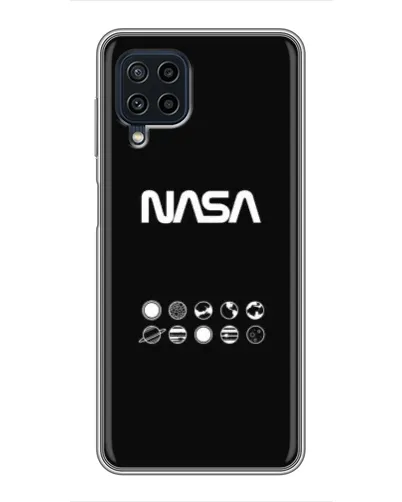 Чохол для Samsung Galaxy A22 з картинкою «NASA — технічний принт» Чохол для Samsung Galaxy A22 з картинкою «NASA — технічний принт»
