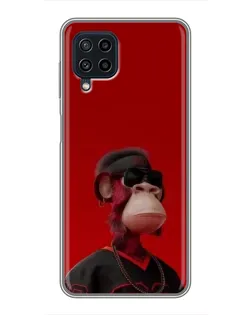 Чохол для Samsung Galaxy A22 з картинкою «Bored Ape в червоному» Чохол для Samsung Galaxy A22 з картинкою «Bored Ape в червоному»