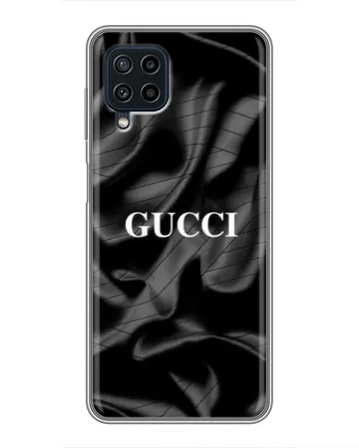 Чехол для Samsung Galaxy A22 с картинкой «Gucci — шелковые волны» Чехол для Samsung Galaxy A22 с картинкой «Gucci — шелковые волны»