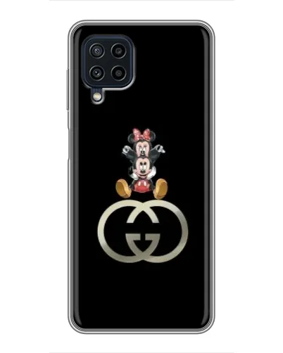 Чехол для Samsung Galaxy A22 с картинкой «Минни Маус на лого» Чехол для Samsung Galaxy A22 с картинкой «Минни Маус на лого»