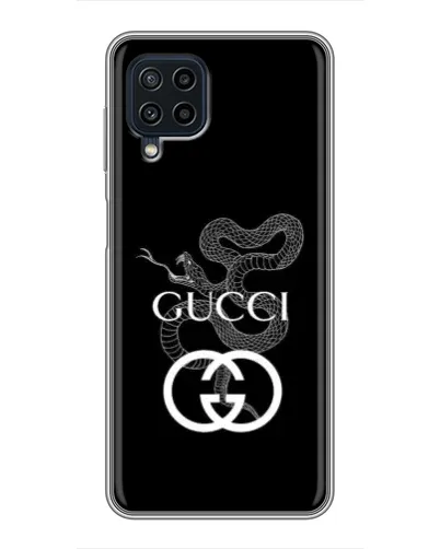 Чехол для Samsung Galaxy A22 с картинкой «Gucci — серебряная змея» Чехол для Samsung Galaxy A22 с картинкой «Gucci — серебряная змея»
