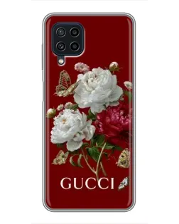 Чехол для Samsung Galaxy A22 с картинкой «Gucci —  сад»