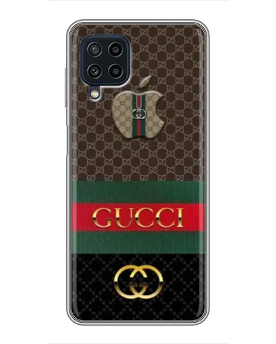 Чехол для Samsung Galaxy A22 с картинкой «Gucci — брендированный десерт» Чехол для Samsung Galaxy A22 с картинкой «Gucci — брендированный десерт»