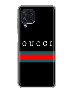 Чехол для Samsung Galaxy A22 с картинкой «Gucci — красный пояс»