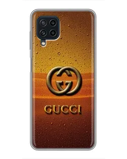 Чехол для Samsung Galaxy A22 с картинкой «Gucci — солнечный градиент»