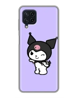 Чохол для Samsung Galaxy A22 з картинкою «Класична Kuromi» Чохол для Samsung Galaxy A22 з картинкою «Класична Kuromi»