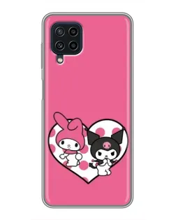 Чохол для Samsung Galaxy A22 з картинкою «Kuromi та My Melody» Чохол для Samsung Galaxy A22 з картинкою «Kuromi та My Melody»