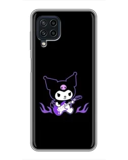 Чохол для Samsung Galaxy A22 з картинкою «Електрична Kuromi» Чохол для Samsung Galaxy A22 з картинкою «Електрична Kuromi»