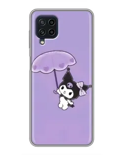 Чохол для Samsung Galaxy A22 з картинкою «Kuromi з парасолькою» Чохол для Samsung Galaxy A22 з картинкою «Kuromi з парасолькою»
