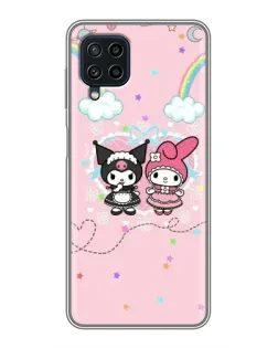 Чохол для Samsung Galaxy A22 з картинкою «My Melody та Kuromi» Чохол для Samsung Galaxy A22 з картинкою «My Melody та Kuromi»