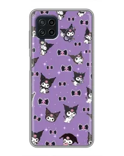 Чохол для Samsung Galaxy A22 з картинкою «Kuromi — патерн» Чохол для Samsung Galaxy A22 з картинкою «Kuromi — патерн»
