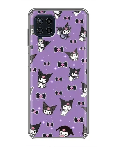 Чохол для Samsung Galaxy A22 з картинкою «Kuromi — патерн» Чохол для Samsung Galaxy A22 з картинкою «Kuromi — патерн»