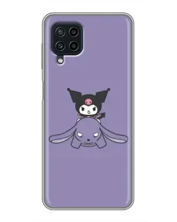 Чохол для Samsung Galaxy A22 з картинкою «Kuromi на ліловому фоні» Чохол для Samsung Galaxy A22 з картинкою «Kuromi на ліловому фоні»
