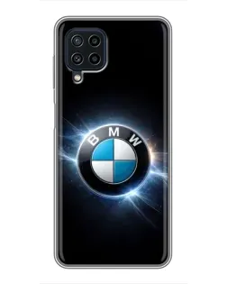 Чохол для Samsung Galaxy A22 з картинкою «BMW — неонове сяйво» Чохол для Samsung Galaxy A22 з картинкою «BMW — неонове сяйво»