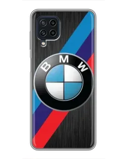 Чохол для Samsung Galaxy A22 з картинкою «BMW M-stripes стиль»