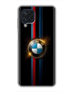 Чохол для Samsung Galaxy A22 з картинкою «BMW M-Power неон»