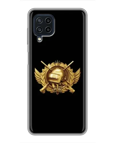 Чехол для Samsung Galaxy A22 с картинкой «PUBG — оранжевый градиент» Чехол для Samsung Galaxy A22 с картинкой «PUBG — оранжевый градиент»