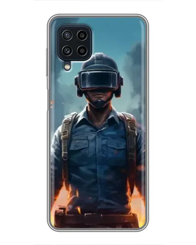 Чехол для Samsung Galaxy A22 с картинкой «PUBG — реалистичный герой» Чехол для Samsung Galaxy A22 с картинкой «PUBG — реалистичный герой»