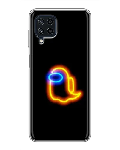 Чехол для Samsung Galaxy A22 с картинкой «Among Us неоновое сияние» Чехол для Samsung Galaxy A22 с картинкой «Among Us неоновое сияние»