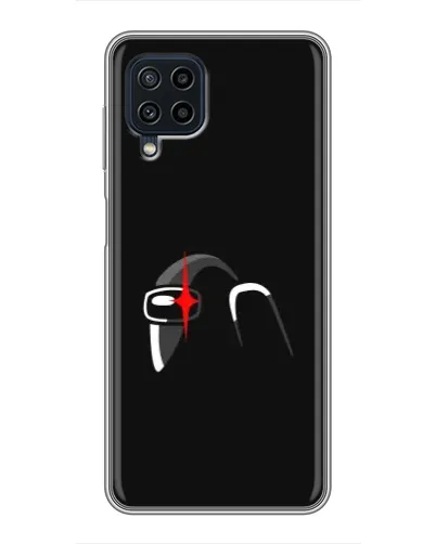 Чехол для Samsung Galaxy A22 с картинкой «Among Us шлем» Чехол для Samsung Galaxy A22 с картинкой «Among Us шлем»