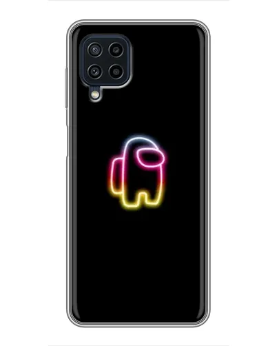 Чехол для Samsung Galaxy A22 с картинкой «Among Us градиент» Чехол для Samsung Galaxy A22 с картинкой «Among Us градиент»