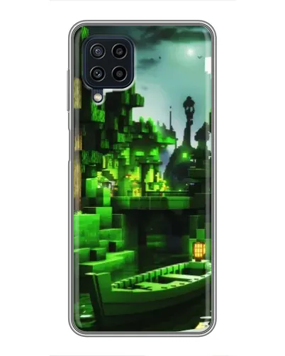 Чехол для Samsung Galaxy A22 с картинкой «Minecraft лесной пейзаж» Чехол для Samsung Galaxy A22 с картинкой «Minecraft лесной пейзаж»